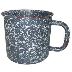 Granite Enamelware Exclusively by Park Designs Speckled Blueish Gray & White Mug